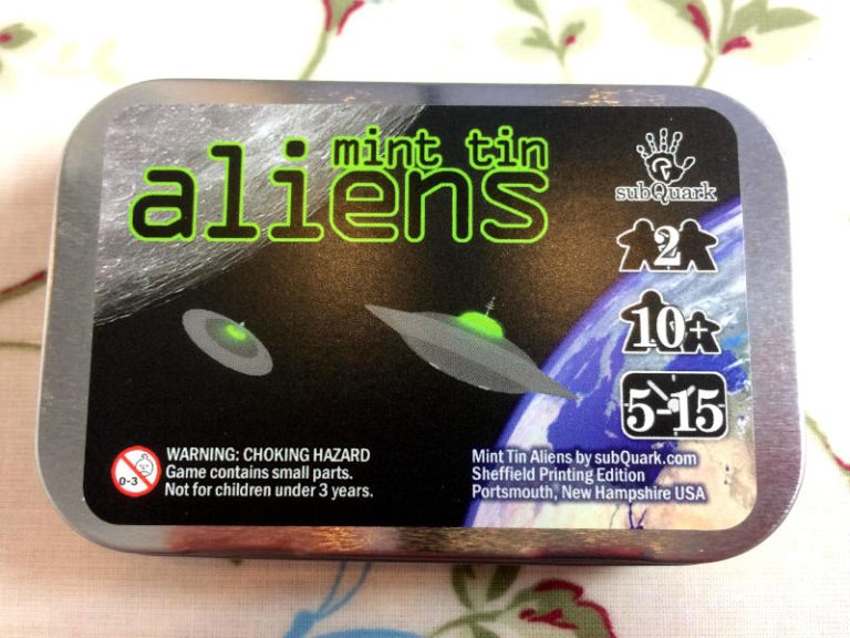 Mint Tin Aliens (Saturday Review)