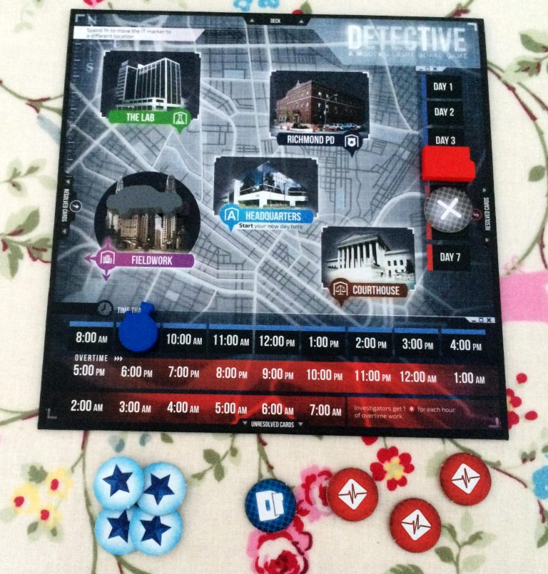 Detective: A Modern Crime Board Game (Saturday Review)