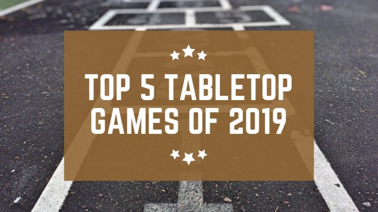 Top 5 Tabletop Games of 2019 (Saturday Review)
