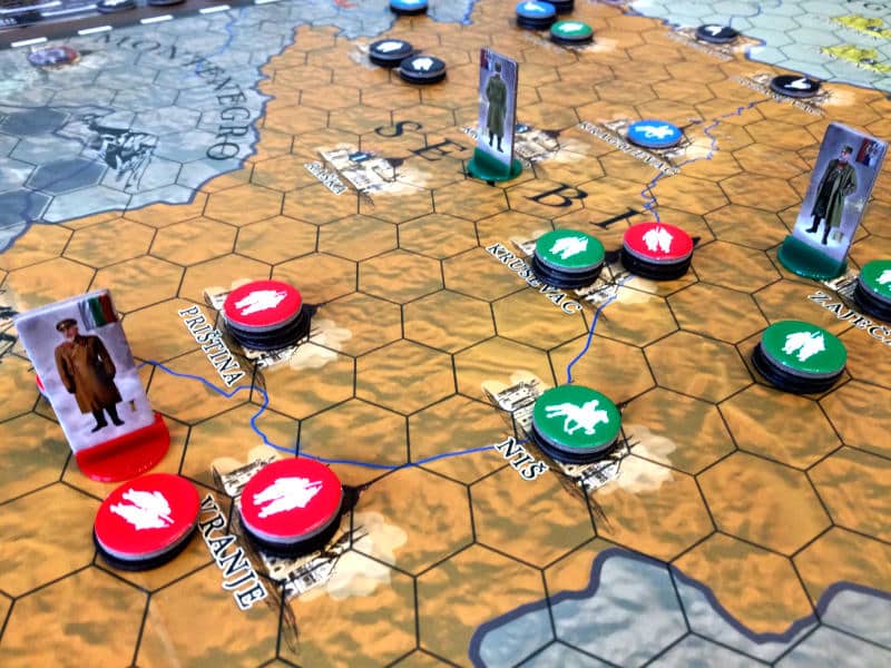 March on the Drina (Saturday Review) | Tabletop Games Blog | BoardGameGeek