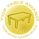 Tabletop Games Blog Top Table Award 2021