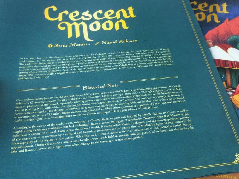 front cover of Osprey Games' Crescent Moon