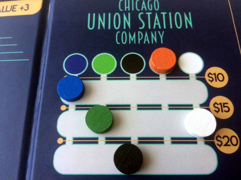Union Station company dividend track