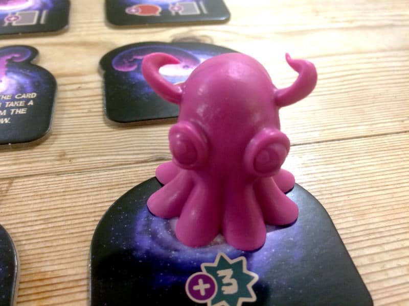 the purple Cosmoctopus head miniature