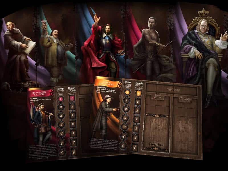 player boards from Pax Hispanica